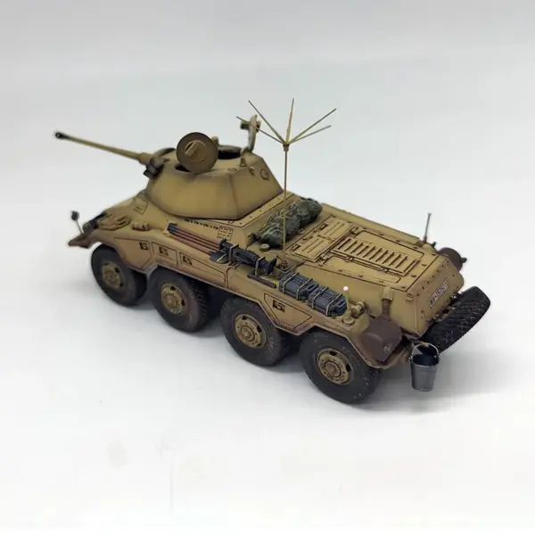 1/72 Scale Sd.Kfz. 234/1 Armored Vehicle Model - Image 6