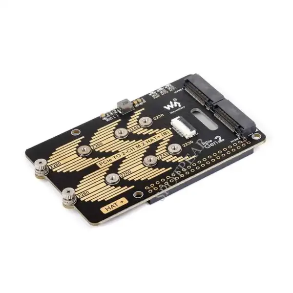 Raspberry Pi 5 M.2 NVMe SSD Adapter Board - Image 2