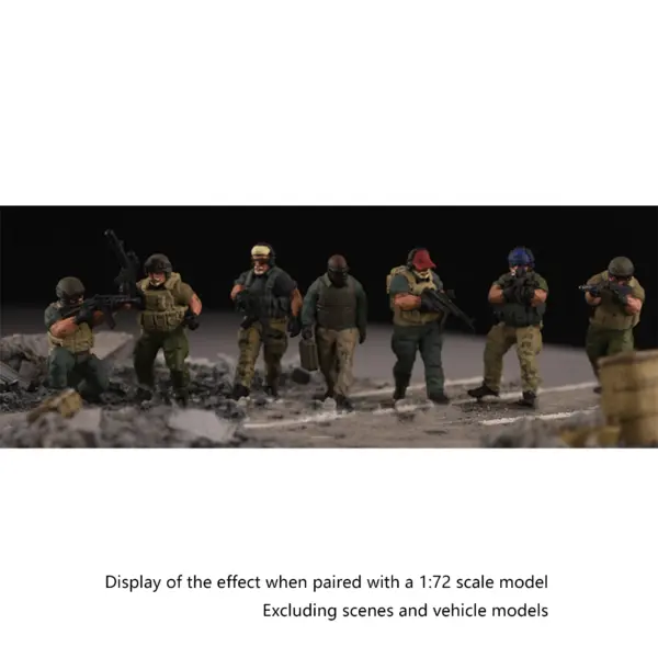 72-Piece Private Security Team Model Set - Image 6