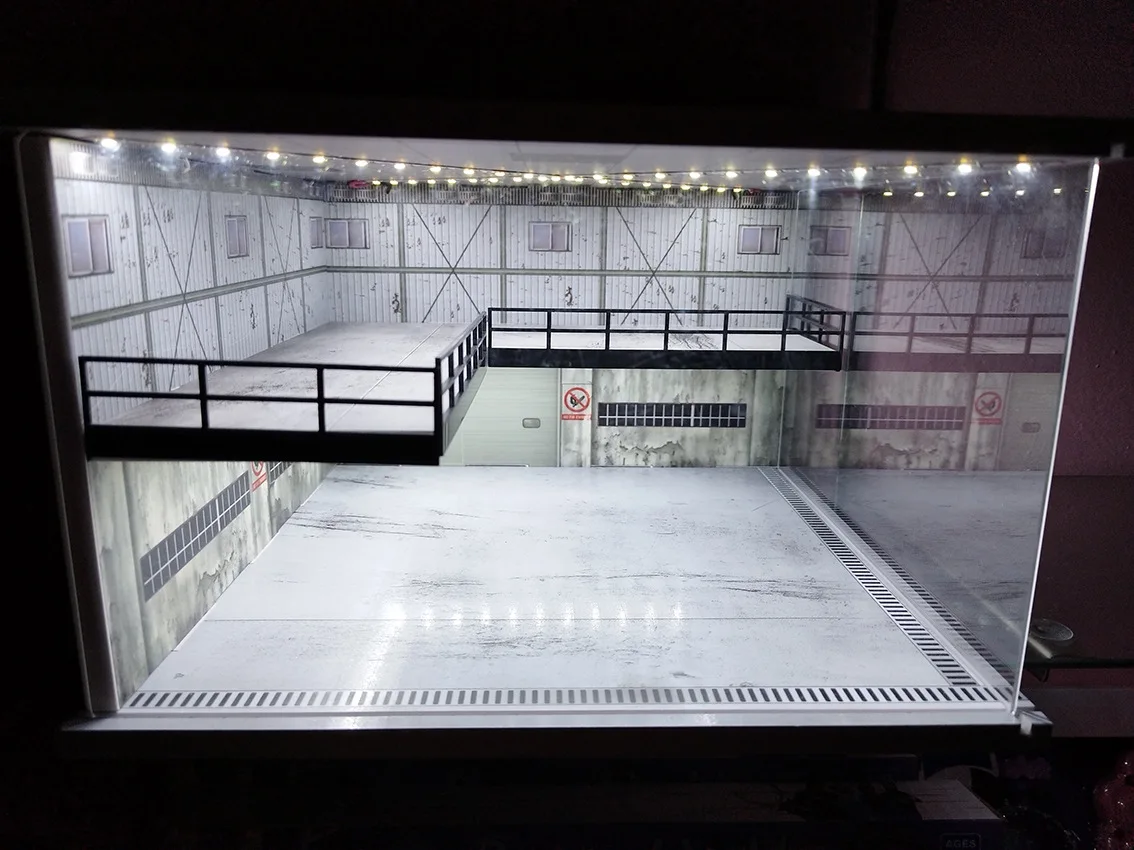 1/64 1/43 Scale Car Garage Diorama Model 16 1/64 1/43 Scale Car Garage Diorama Model - Image 16