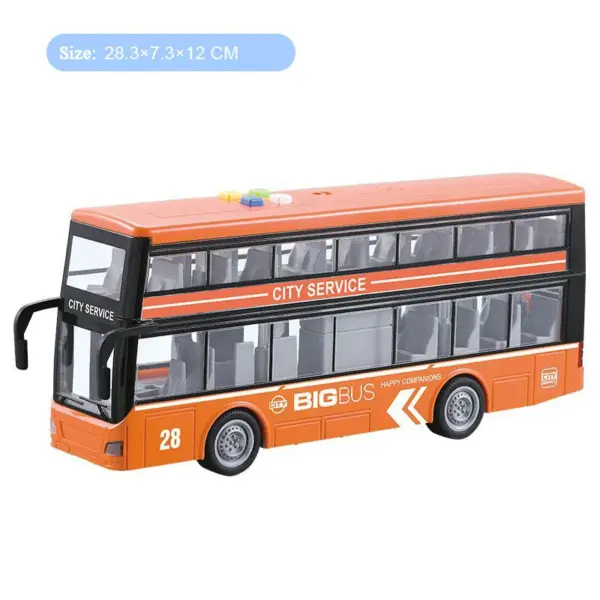 Large Inertia Double-Layer Sightseeing Bus Toy for Boys - Image 15