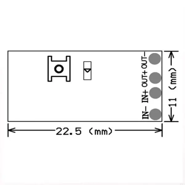 433MHz 1CH RF Relay Receiver Module - Image 5