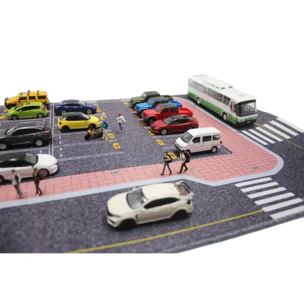 1:64 Scale Themed Toy Mats Set for Play - Image 3
