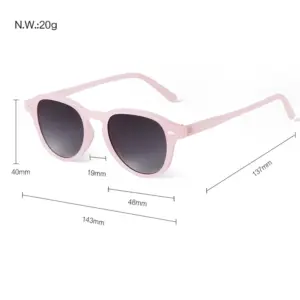 Transparent Rivet Round Sunglasses for Women Men 18 S4dbcfc344ee7450d94eb6d955dcd386eP
