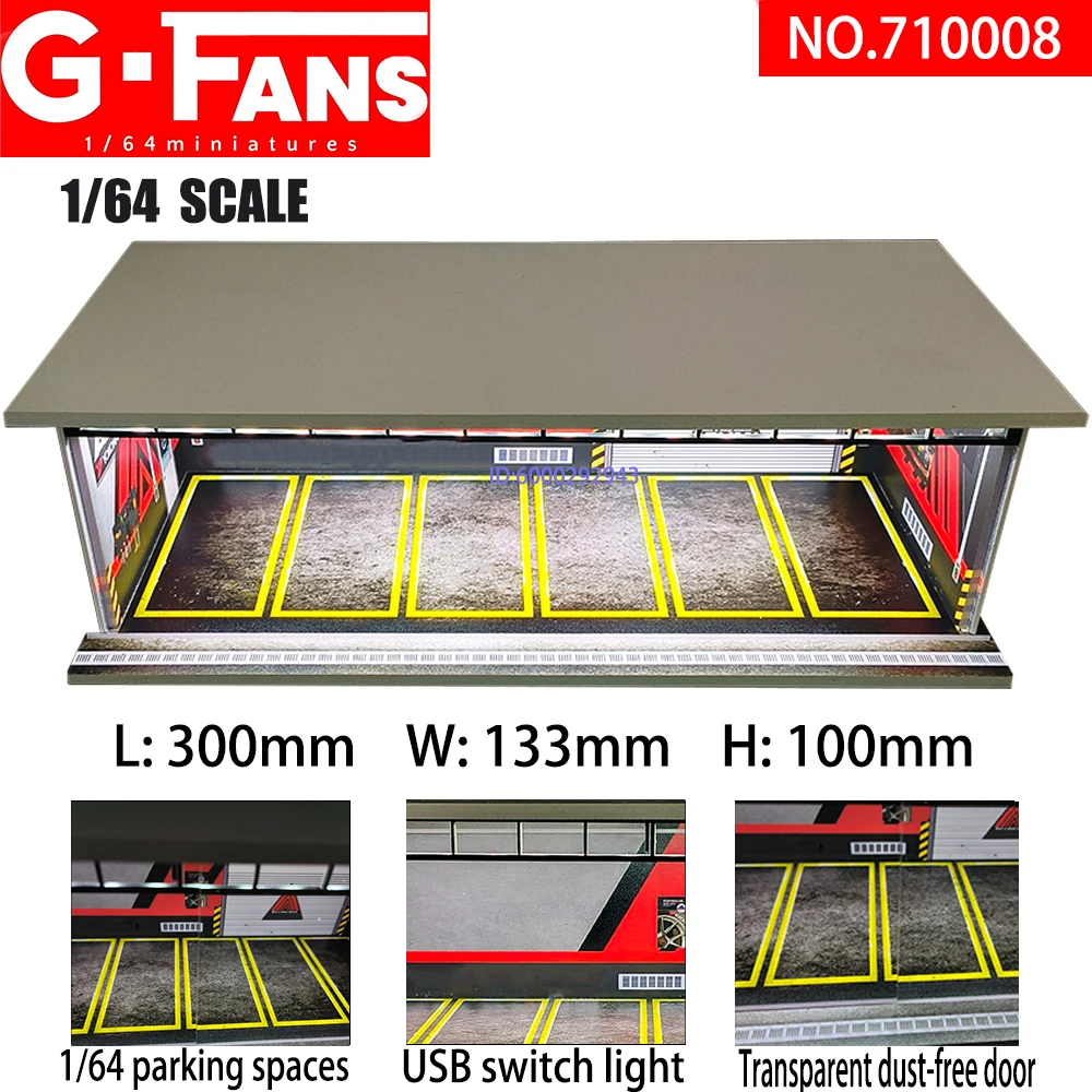 1:64 Scale Mini Car Garage Display Case 33 1:64 Scale Mini Car Garage Display Case - Image 33