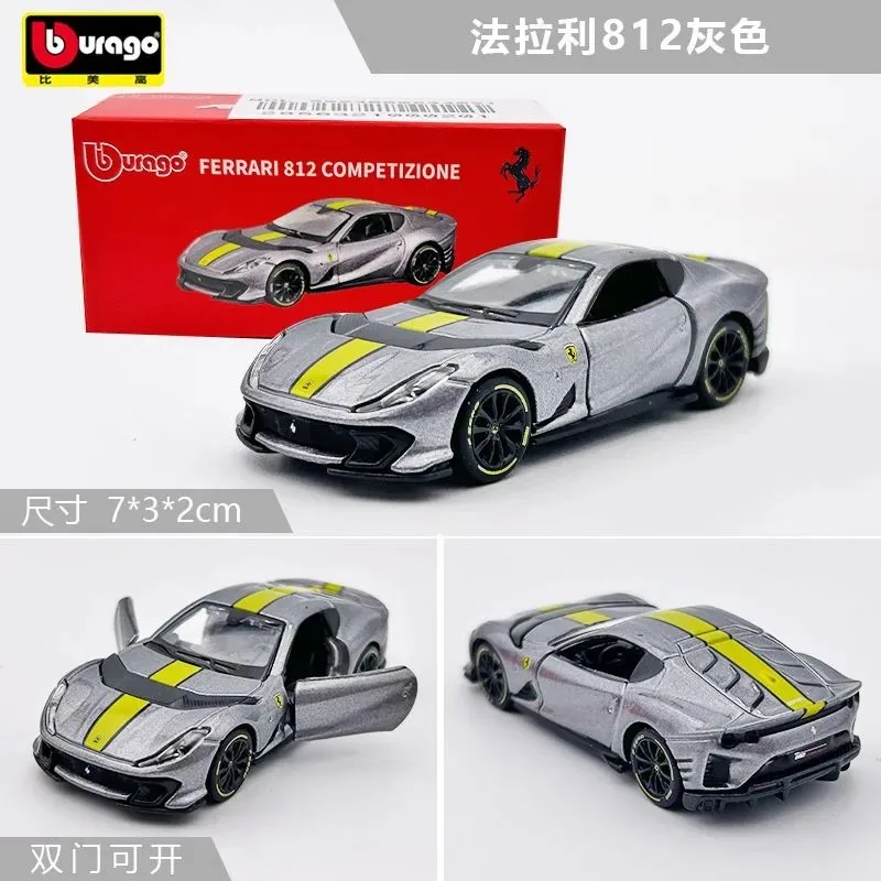 Bburago 1:64 Porsche 911 GT3 RS & Ferrari Model 25 Bburago 1:64 Porsche 911 GT3 RS & Ferrari Model - Image 25