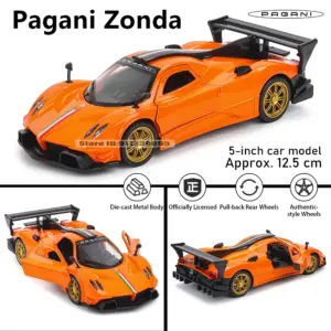 MSZ 1:36 Pagani Zonda Diecast Car Model 18 S4f3a1c116b6248dd911a32c9095043c4M