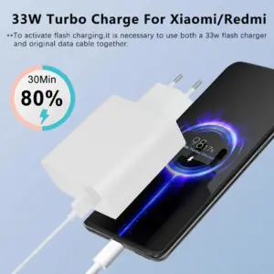 Original Xiaomi 33W Turbo Charger for Redmi Note 13 11 S4f3d58b3b8c643f5887a7853e67abed5L