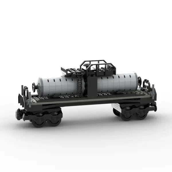 MOC Building Blocks Train Carriage Model - Image 6