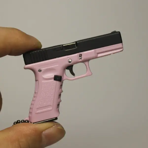 G17 Pistol Keychain Metal Model with Slide Lock - Image 11