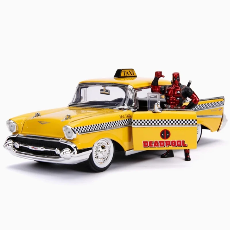 1957 Bel Air Taxi Model Car 1:24 Scale 5 1957 Bel Air Taxi Model Car 1:24 Scale - Image 5