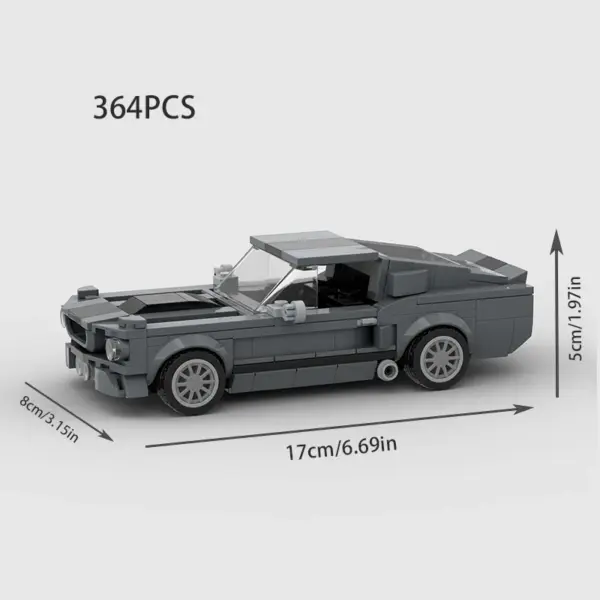 Stylized Building Block Toy Car - Image 40