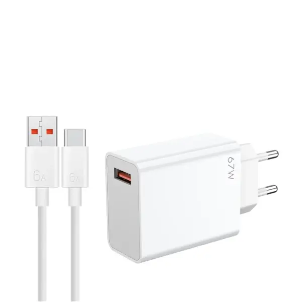 Xiaomi 67W Turbo Fast Charger with Type C Cable - Image 8