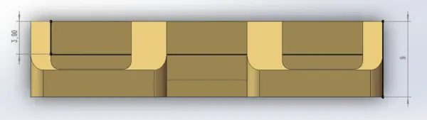 Guitar String Lock Clamp in Black or Gold - Image 6