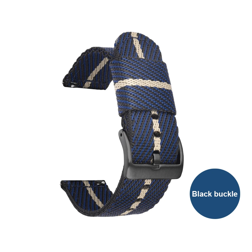 24mm Nylon Watch Band for TicWatch Pro 5 9 24mm Nylon Watch Band for TicWatch Pro 5 - Image 9