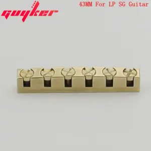Brass Adjustable Nut for 42/43MM Guitar 14 S50a79072f15c42548395dddc11a7d919F