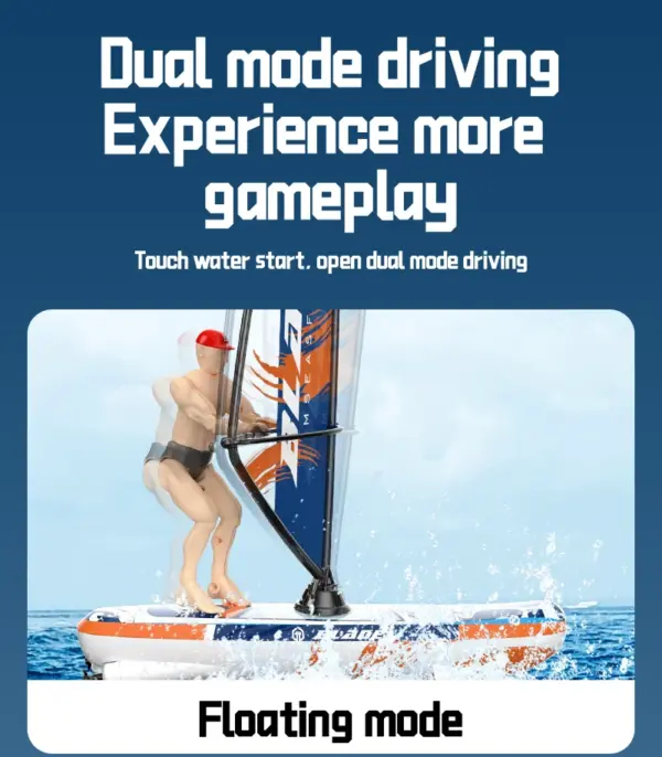 Remote Control Sailboat for Pool Play - Image 18