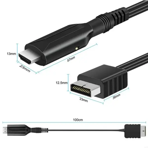 PS1 PS2 to HDMI-Compatible Converter Adapter - Image 6