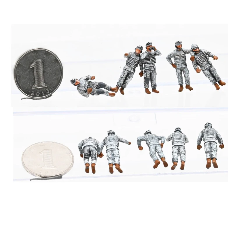 1/72 American Armored Forces Soldier Model Set 2 1/72 American Armored Forces Soldier Model Set - Image 2