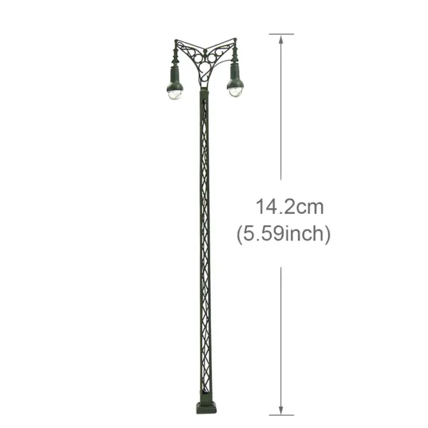 HO Scale Railway Track Lights Set of 3 - Image 5