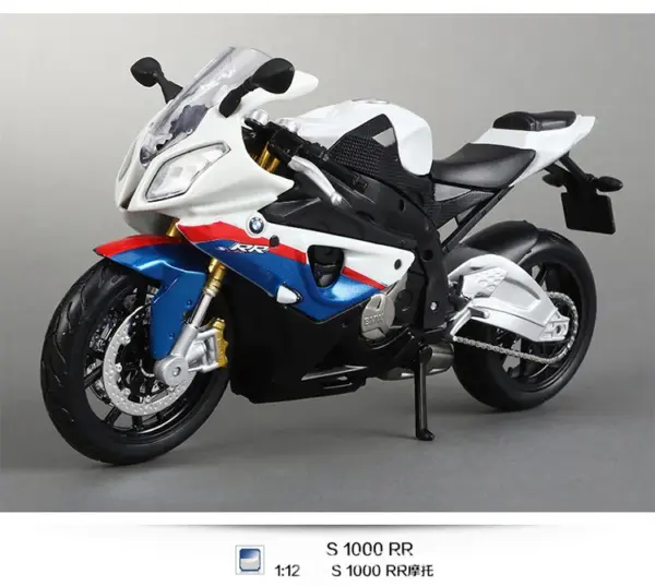 Maisto 1:12 Kawasaki H2R Alloy Motorcycle Model - Image 36