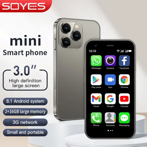 SOYES XS15 Mini 3G Smartphone Android 8.1 - Image 4