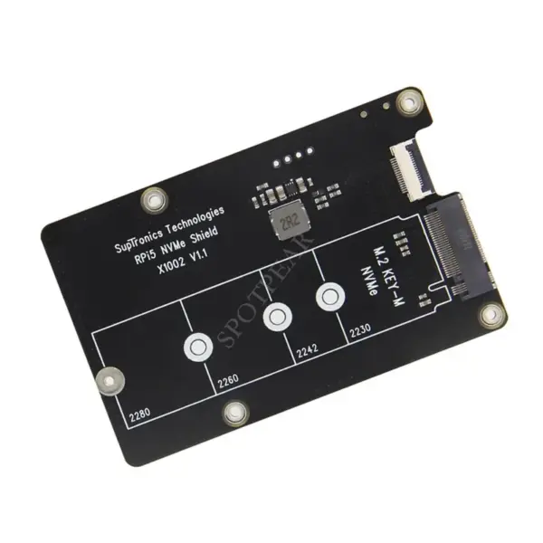 PCIe to M.2 NVMe SSD Adapter for Raspberry Pi 5 - Image 3