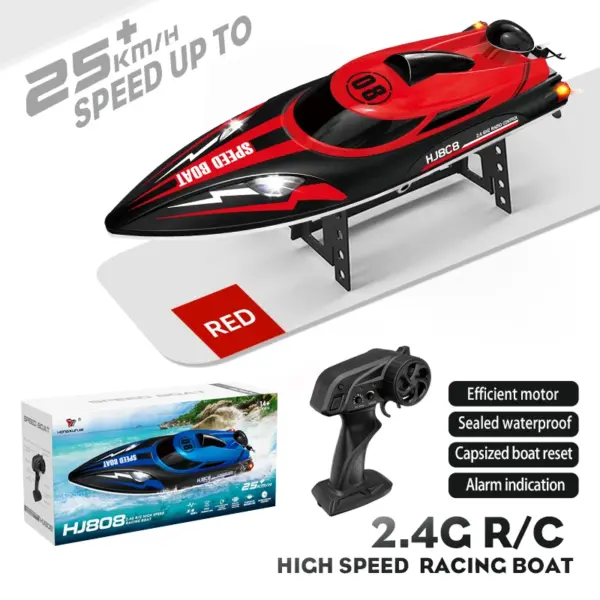 HJ808 High-Speed Remote Control Racing Boat - Image 7