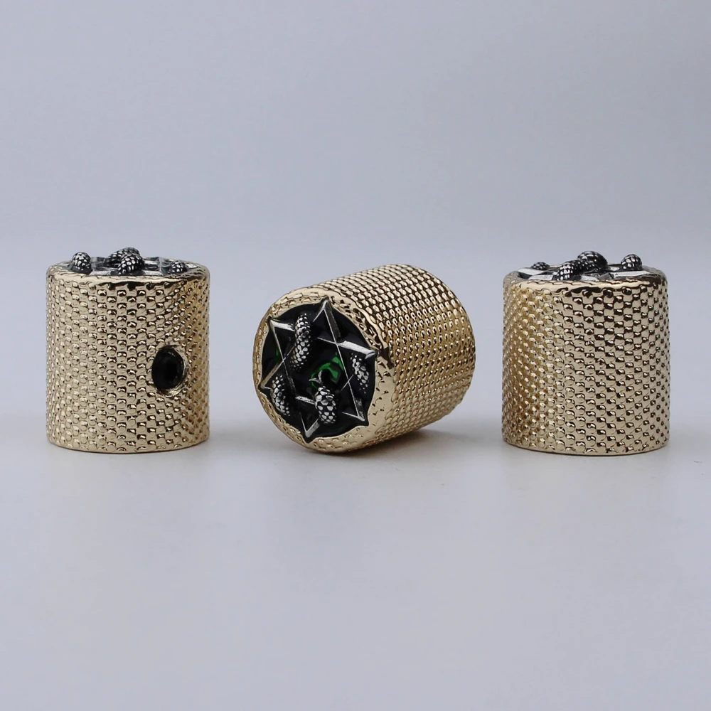 Brass Potentiometer Control Knobs for Guitar 4 Brass Potentiometer Control Knobs for Guitar - Image 4