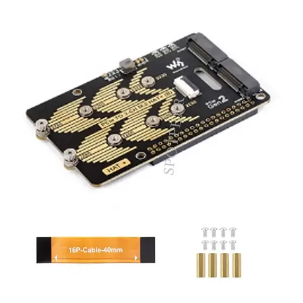 Raspberry Pi 5 M.2 NVMe SSD Adapter Board - Image 7