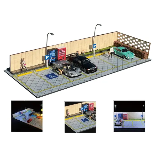 1/64 Scale Car Garage Miniature Display Model - Image 15