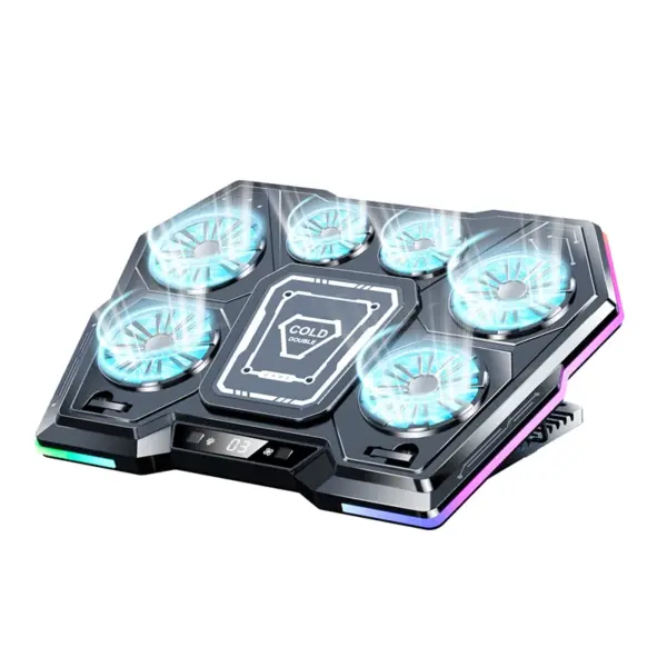 LZ-D13 Rapid Cooling Laptop Stand with RGB - Image 6