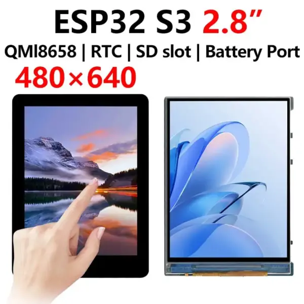 ESP32 S3 Development Board with 2.8-inch LCD - Image 6