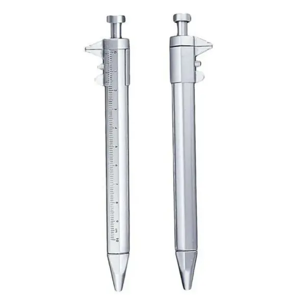 Multi-Functional Gel Ink Pen with Built-in Caliper - Image 3