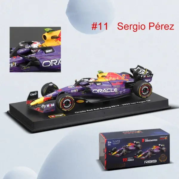 Red Bull Racing RB19 Las Vegas Diecast Model - Image 6