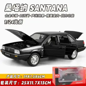 VW Santana Diecast 1:24 Alloy Car Model 16 S53a330e404634a0f8d5a253c68bc634aX