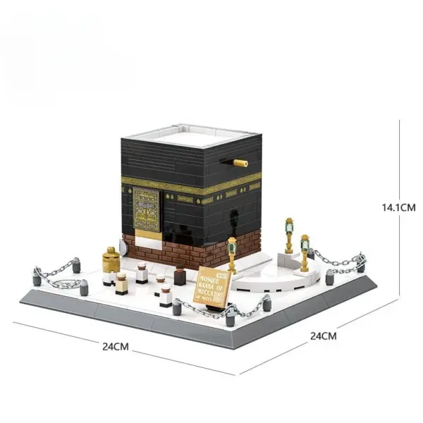 446PCS Mecca Mosque Kaaba Building Blocks Model - Image 4