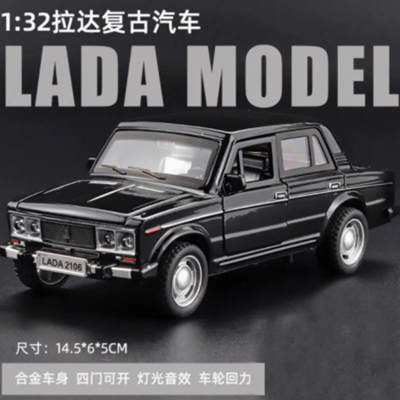 Diecast 1/32 Russian Lada 2106 Taxi Model 8 Diecast 1/32 Russian Lada 2106 Taxi Model - Image 8
