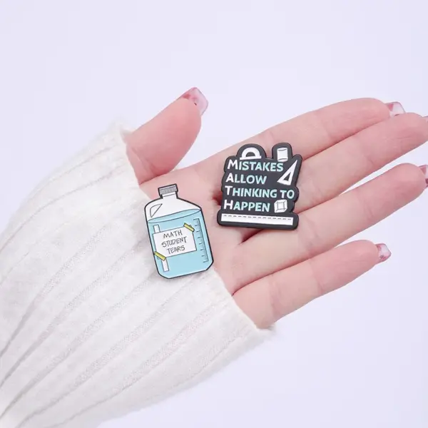 Mathematical Formula Lapel Pin for Students - Image 2