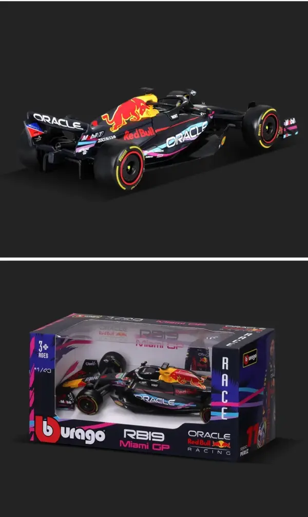 Red Bull RB19 Miami Version Diecast Model 1:43 - Image 13