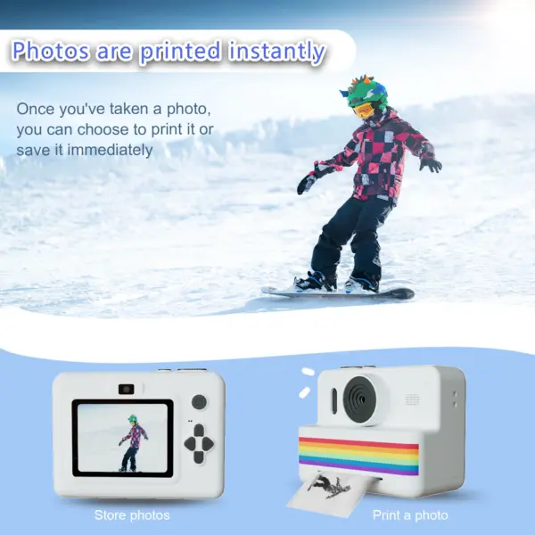 Kids Digital Camera with Instant Print P7 - Image 2