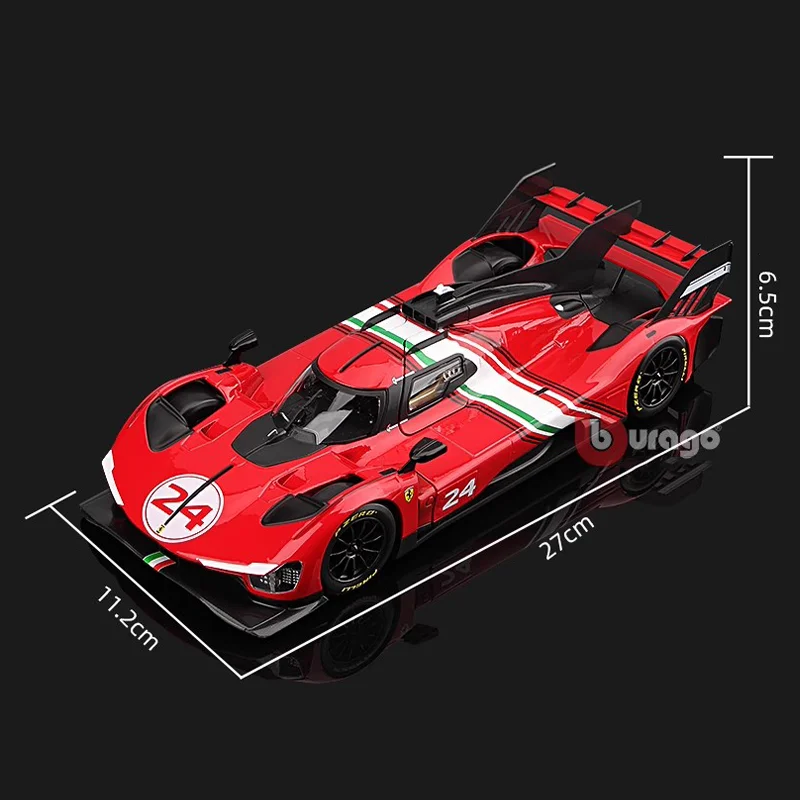 Ferrari 499p Modificata 1:18 Diecast Model 6 Ferrari 499p Modificata 1:18 Diecast Model - Image 6