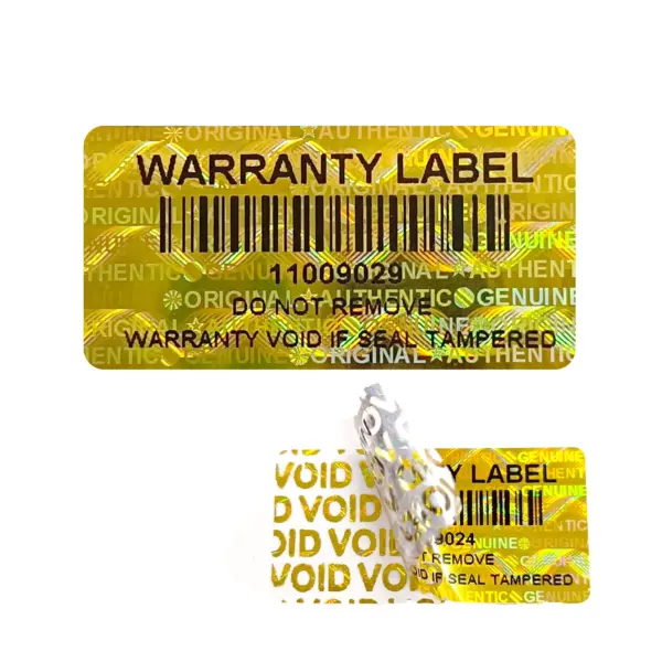 Tamper Proof Holographic Security Stickers 300pcs - Image 12