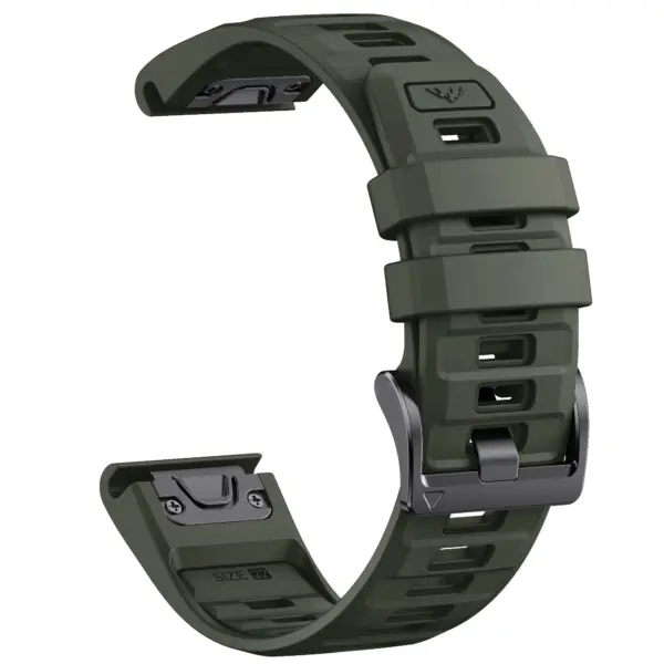 Garmin Fenix 8 7X 7 6 Two-Tone Silicone Strap - Image 11