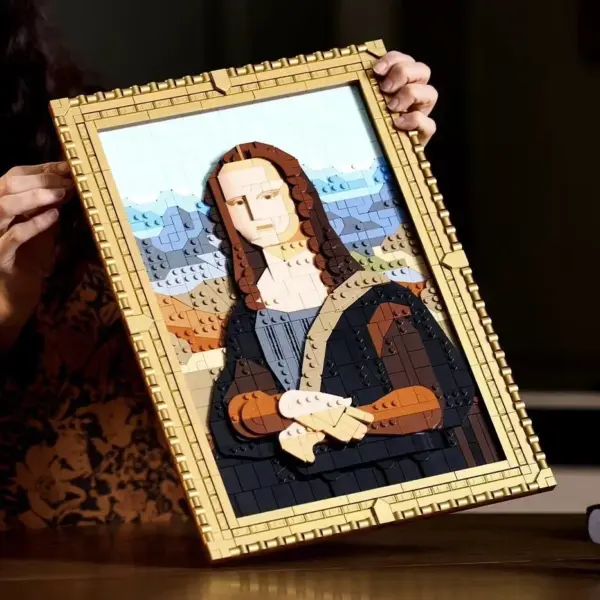 Mona Lisa Building Blocks Art Kit - Image 4