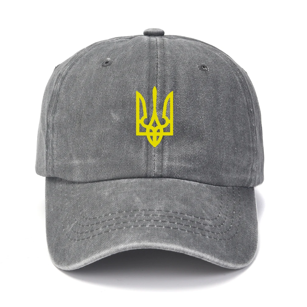 Ukraine Washed Cotton Retro Baseball Cap 12 Ukraine Washed Cotton Retro Baseball Cap - Image 12