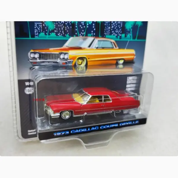 1973 Cadi Coupe Deville 1:64 Diecast Model Car - Image 2