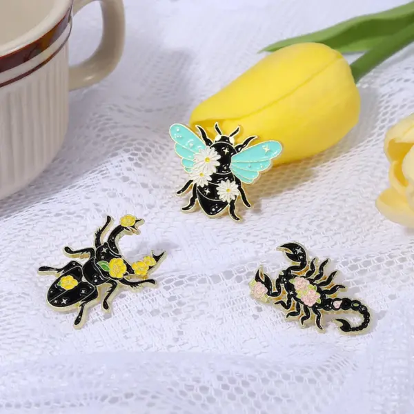 Cute Butterfly Enamel Pin for Accessories - Image 5