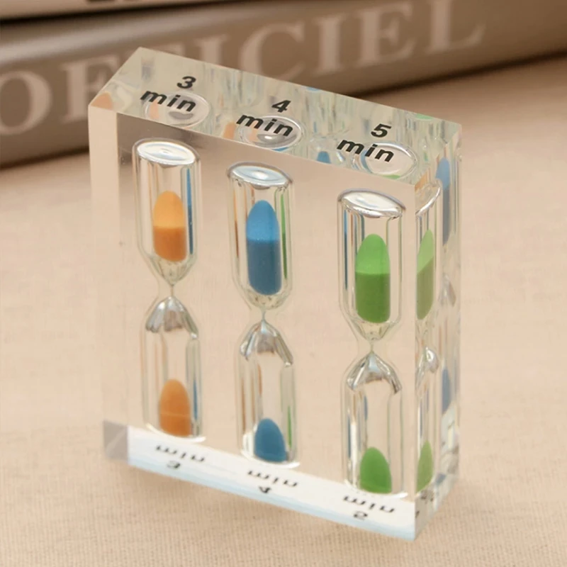 Colorful Acrylic Hourglass Timer 1-5 Minutes 7 Colorful Acrylic Hourglass Timer 1-5 Minutes - Image 7