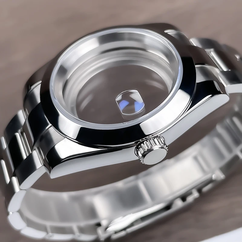 39mm Stainless Steel Watch Case for NH35 NH36 4 39mm Stainless Steel Watch Case for NH35 NH36 - Image 4